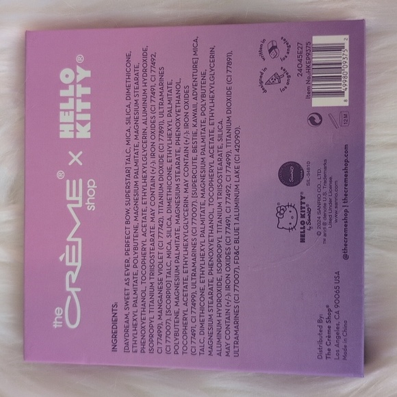 The Crème Shop x Hello Kitty Kawaii Cute 9 Color Palette New - Picture 2 of 4